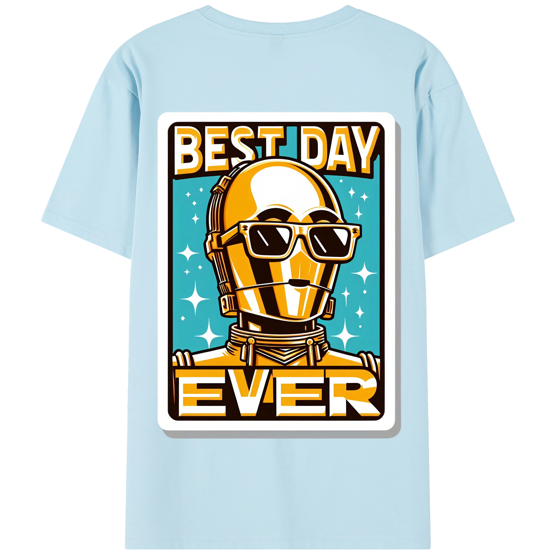 （画像用） スター・ウォーズ Star Wars 綿100％半袖Tシャツ（背面プリント）